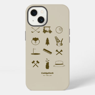Caddyshack-pictogrammen iPhone 13 Hoesje