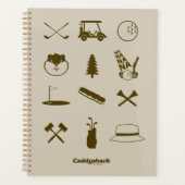 Caddyshack-pictogrammen Planner (Voorkant)