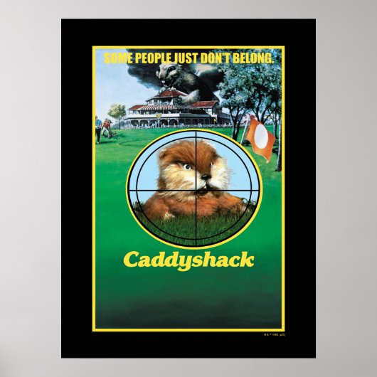 Caddyshack Poster (Voorkant)
