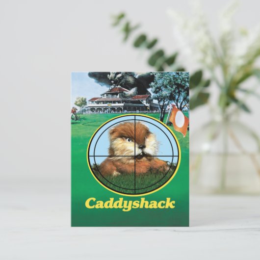 Caddyshack Poster Briefkaart (Staand voorkant)
