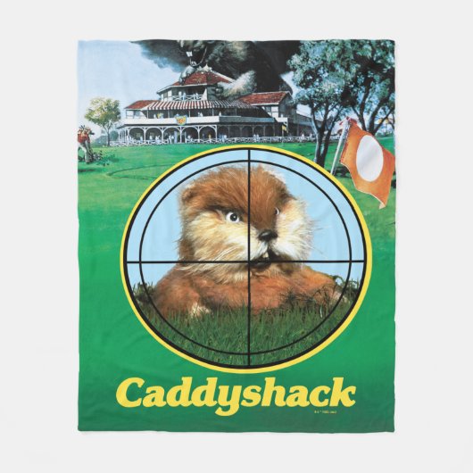 Caddyshack Poster Fleece Deken (Voorkant)