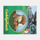 Caddyshack Poster Fleece Deken (Voorkant (Horizontaal))