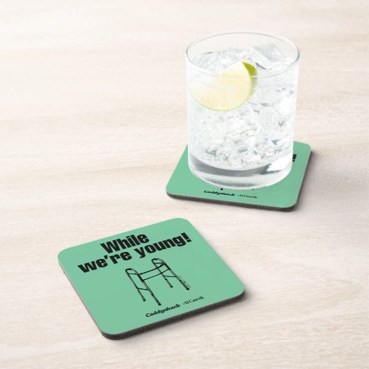 Caddyshack | Terwijl we jong zijn. Bier Onderzetter (Rechterzijde)