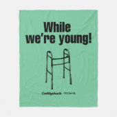 Caddyshack | Terwijl we jong zijn. Fleece Deken (Voorkant)