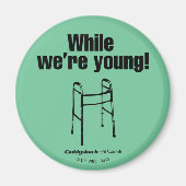 Caddyshack | Terwijl we jong zijn. Magneet (Voorkant)