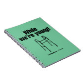 Caddyshack | Terwijl we jong zijn. Notitieboek (Rechterzijde)