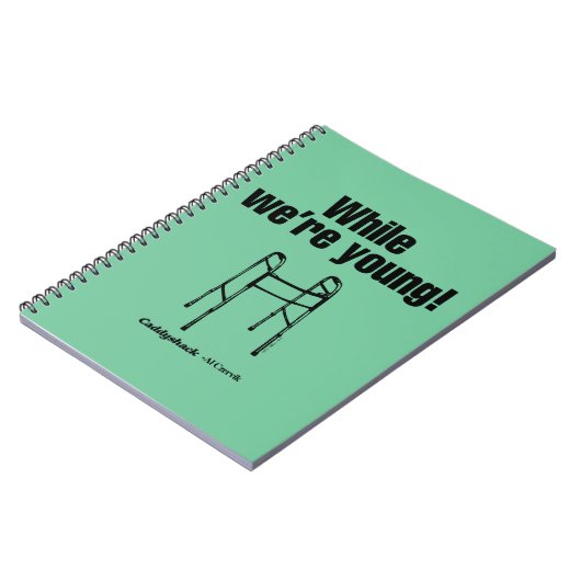 Caddyshack | Terwijl we jong zijn. Notitieboek (Linkerzijde)