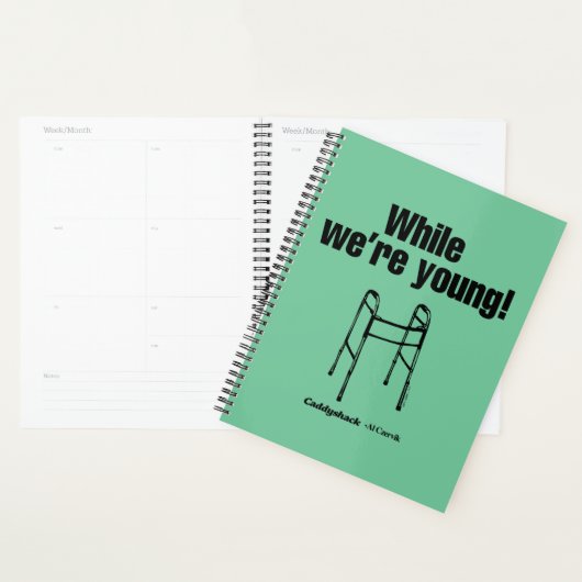 Caddyshack | Terwijl we jong zijn. Planner (Display)