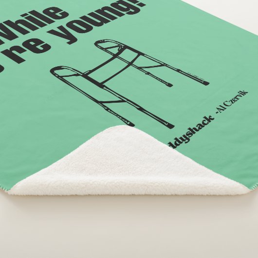 Caddyshack | Terwijl we jong zijn. Sherpa Deken (3/4)