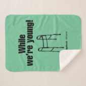 Caddyshack | Terwijl we jong zijn. Sherpa Deken (Voorkant (horizontaal))