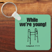 Caddyshack | Terwijl we jong zijn. Sleutelhanger (Voorkant)