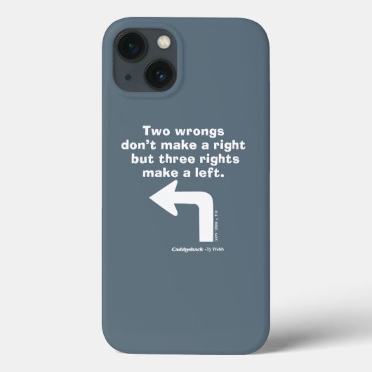 Caddyshack | Twee fouten maken geen recht Case-Mate iPhone Case (Achterkant)