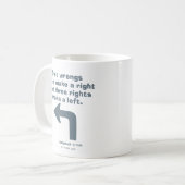 Caddyshack | Twee fouten maken geen recht Koffiemok (Voorkant links)