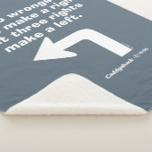 Caddyshack | Twee fouten maken geen recht Sherpa Deken (3/4)