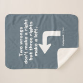 Caddyshack | Twee fouten maken geen recht Sherpa Deken (Voorkant (horizontaal))