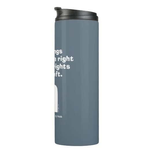 Caddyshack | Twee fouten maken geen recht Thermosbeker (Geroteerd rechts)