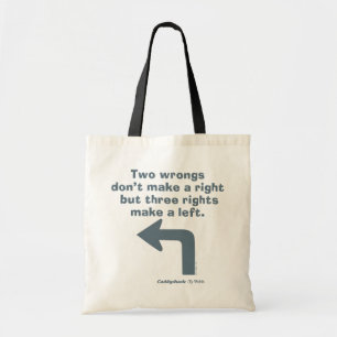 Caddyshack Twee fouten maken geen recht Tote Bag