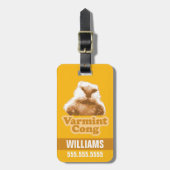Caddyshack | Varmint Cong Bagagelabel (Voorkant verticaal)
