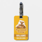 Caddyshack | Varmint Cong Bagagelabel (Achterkant verticaal)