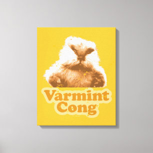 Caddyshack Varmint Cong Canvas Afdruk