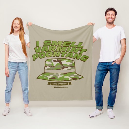 Caddyshack | Varmint Poontang Fleece Deken (In situ)