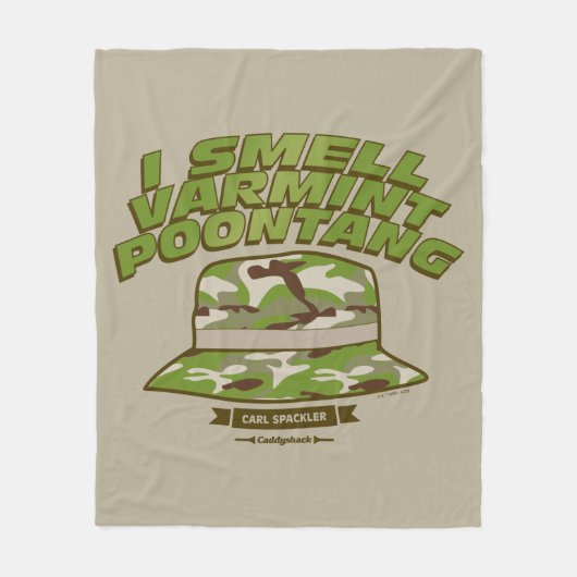 Caddyshack | Varmint Poontang Fleece Deken (Voorkant)