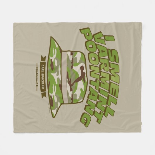 Caddyshack | Varmint Poontang Fleece Deken (Voorkant (Horizontaal))