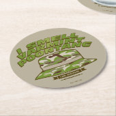 Caddyshack | Varmint Poontang Ronde Kartonnen Onderzetter (Gebogen)