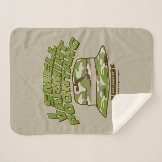 Caddyshack | Varmint Poontang Sherpa Deken (Voorkant (horizontaal))