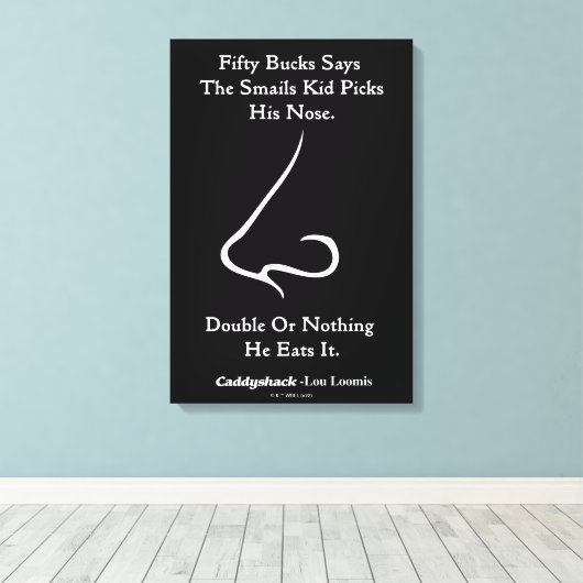 Caddyshack | Vijftig vrachtwagens Canvas Afdruk (Insitu (Houten vloer))