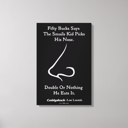 Caddyshack | Vijftig vrachtwagens Canvas Afdruk (Voorkant)