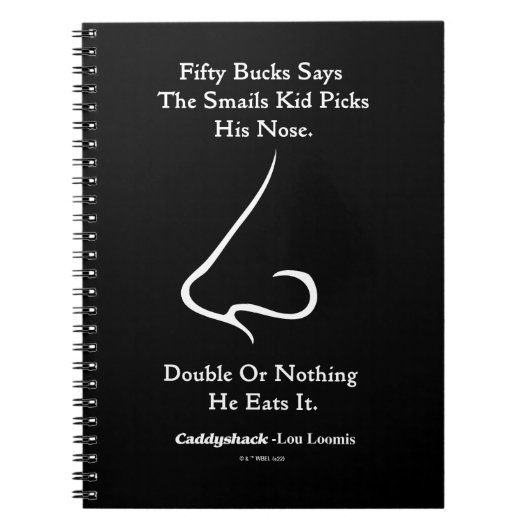 Caddyshack | Vijftig vrachtwagens Notitieboek (Voorkant)