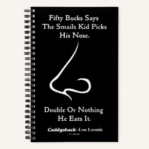 Caddyshack   Vijftig vrachtwagens Notitieboek