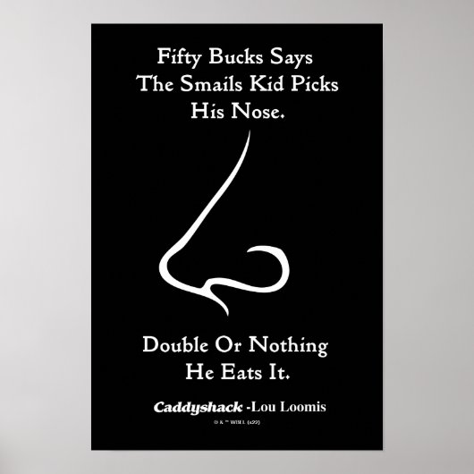 Caddyshack | Vijftig vrachtwagens Poster (Voorkant)