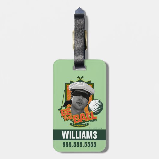 Caddyshack | Wees de bal Bagagelabel (Achterkant verticaal)