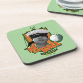 Caddyshack | Wees de bal Bier Onderzetter (Linkerzijde)