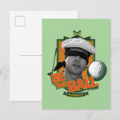 Caddyshack | Wees de bal Briefkaart (Voorkant / Achterkant)