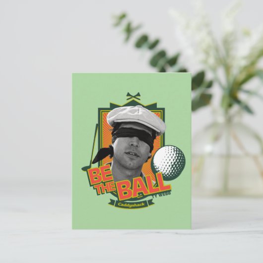 Caddyshack | Wees de bal Briefkaart (Staand voorkant)