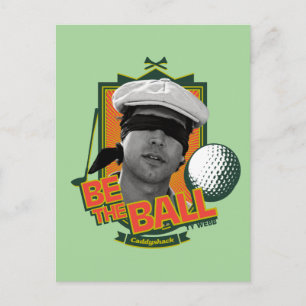 Caddyshack   Wees de bal Briefkaart