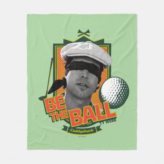 Caddyshack | Wees de bal Fleece Deken (Voorkant)