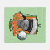 Caddyshack | Wees de bal Fleece Deken (Voorkant (Horizontaal))