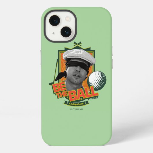 Caddyshack | Wees de Bal iPhone Hoesje (Achterkant)
