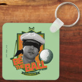 Caddyshack | Wees de bal Sleutelhanger (Achterkant)
