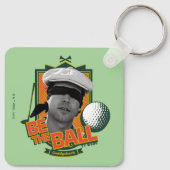 Caddyshack | Wees de bal Sleutelhanger (Achterkant)