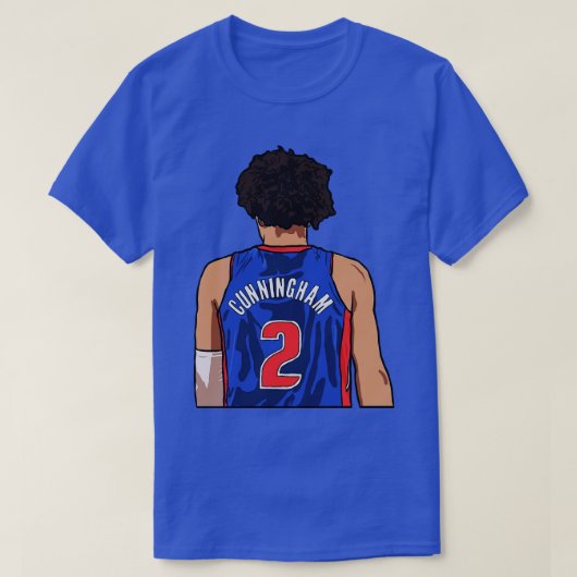 Cade Cunningham Terug naar T-shirt (Design voorkant)