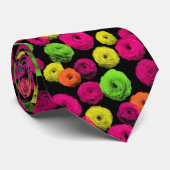 Cadeaau voor bruidsjonker met vette ranunculus blo stropdas (Opgerold)