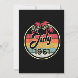 Cadeaautje voor 60e verjaardag vintage jaren 80 ju kaart