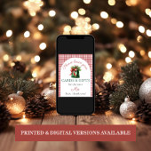 Cadeaotafel Rode Kerstmarkt Bruidsmeisje Poster