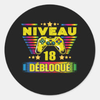 Cadeau 18 ans Anniversaire Gamer Niveau 18