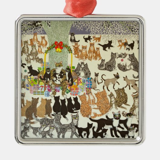 Cadeau 2012 metalen ornament (Voorkant)